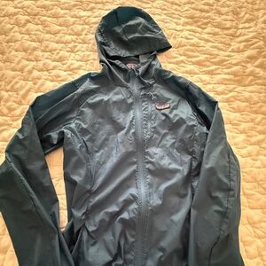 Patagonia Navy Blue Windbreaker Rain Jacket Women's Small